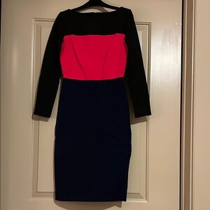 Roland Mouret for Banana Republic Colorblock Dress